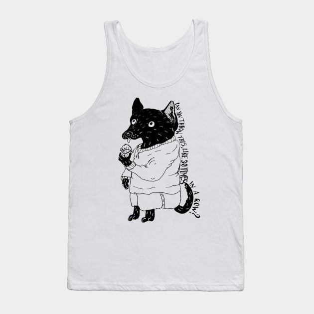 Can you throw my ball Tank Top by Animal Surrealism